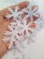 Preview: kleine Schneeflockenkristalle fliederton