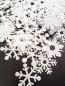 Preview: 25 kleine Filz Schneeflocken