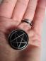 Preview: Anstecker Pin "Pentagramm" Metall Brosche