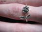 Preview: Fingerring mit Rose