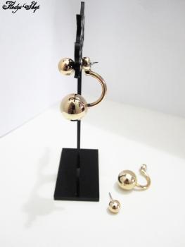 Bombige Power Girl Ohrstecker Piercing-Fake