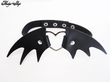 Gothic Fledermaushalsband "Bat Heart"