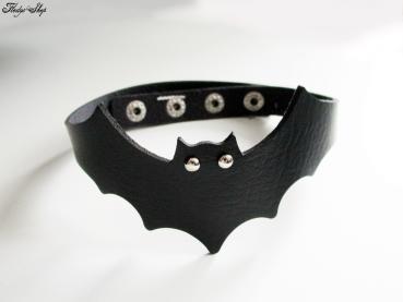 Halsband "black Bat Collar"