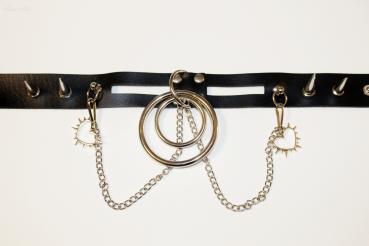 Nietenhalsband "Hard Rings"