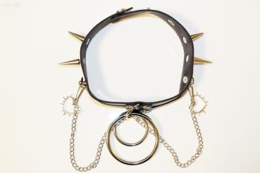 Nietenhalsband "Hard Rings"