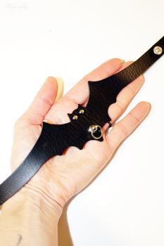 Halsband "black Bat Collar"