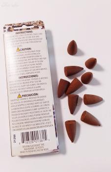 Blackflow Cones 20 Stück MYRRH - Rückflussräucherkegel