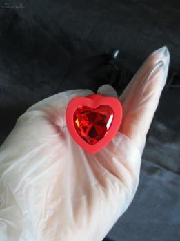 Love Analdildo mit Herz 1