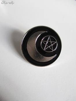 Anstecker Pin "Moonpenti" Metall Brosche