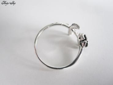 Fingerring mit Rose