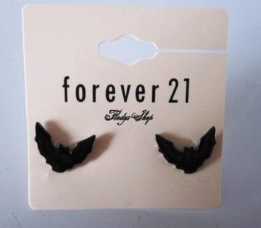 Fledermaus Ohrstecker forever 21