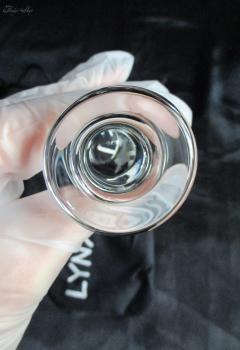 Analdildo Glas mit Tropfenform
