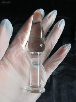 Kleiner Analdildo mit Spitze