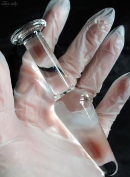 Kleiner Analdildo mit Spitze