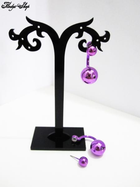 Bombige Power Girl Ohrstecker Piercing-Fake