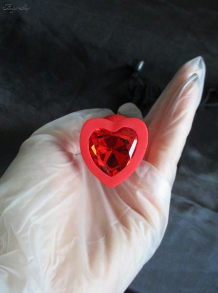 Love Analdildo mit Herz 1