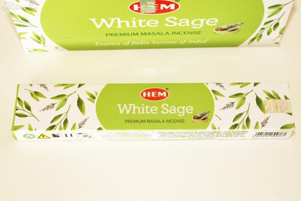 HEM Räucherstäbchen White Sage Masala