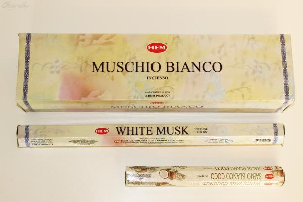 HEM XXL Räucherstäbchen White Musk