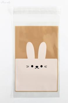 5 Geschenktüten Ostern Hase Verpackung